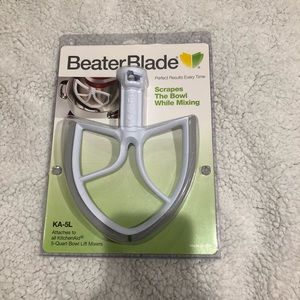 Beater blade for kitchen aid